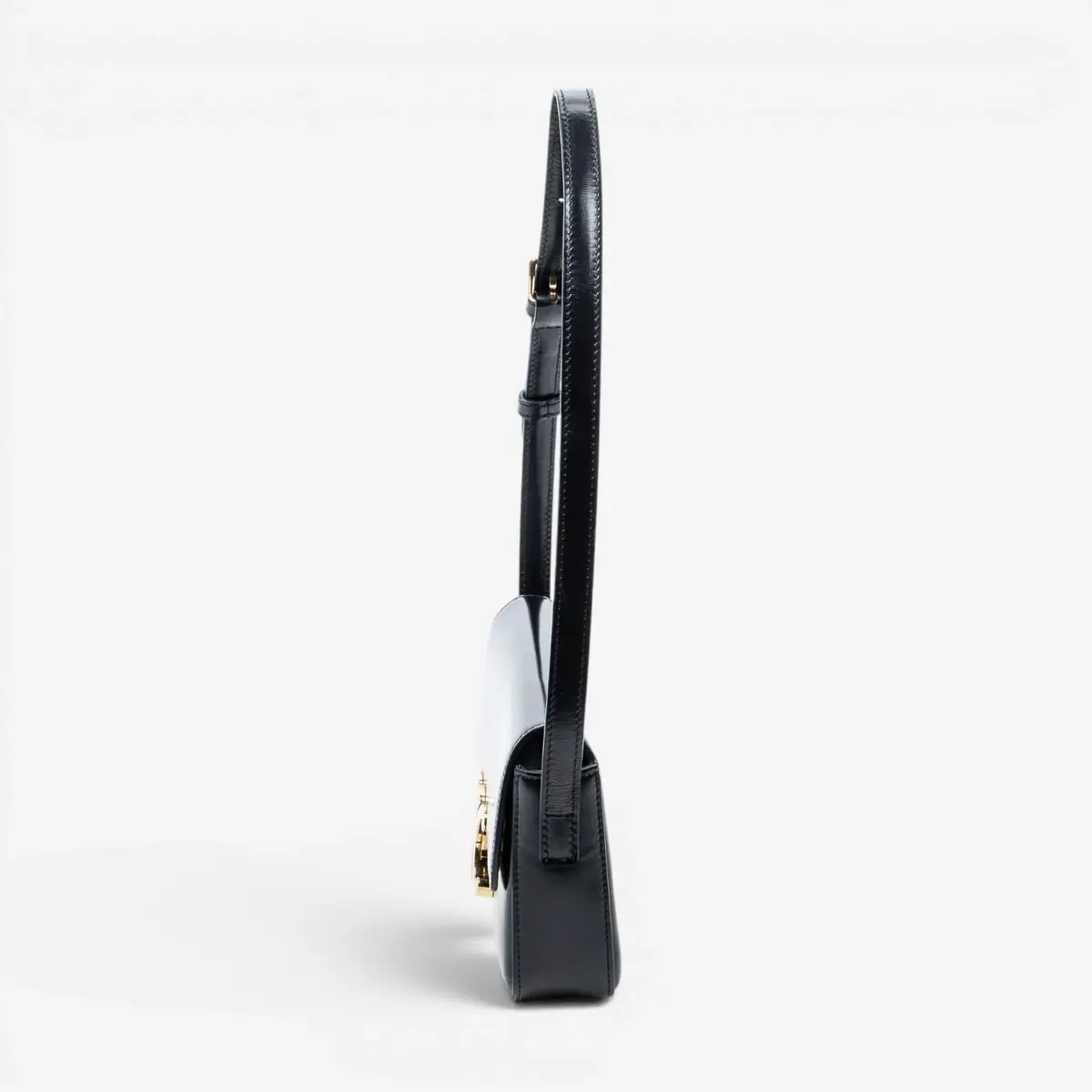 Celine Celine Claude Black Smooth Calfskin Leather Shoulder Bag by The Solist | Thumbnail 3 Celine Celine Claude Black Smooth Calfskin Leather Shoulder Bag by The Solist | Thumbnail 3
