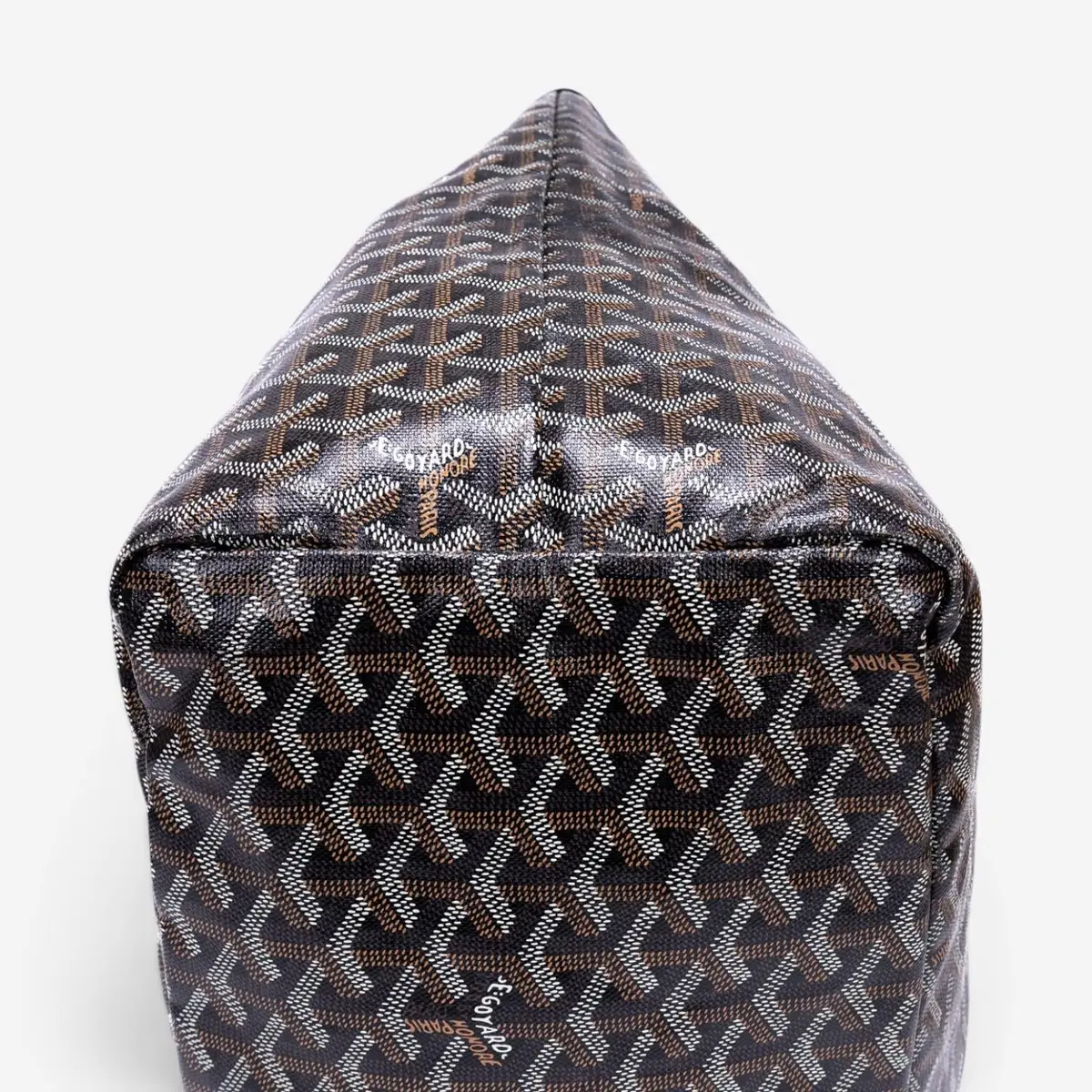 goyard Goyard Saint Louis Black Goyardine Coated Canvas Tote Bag by The Solist | Thumbnail 7 goyard Goyard Saint Louis Black Goyardine Coated Canvas Tote Bag by The Solist | Thumbnail 7