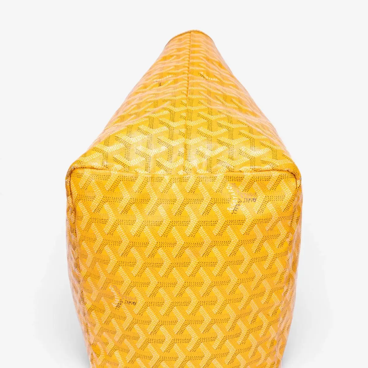 goyard Goyard Saint Louis Yellow Goyardine Coated Canvas Tote Bag by The Solist | Thumbnail 7 goyard Goyard Saint Louis Yellow Goyardine Coated Canvas Tote Bag by The Solist | Thumbnail 7