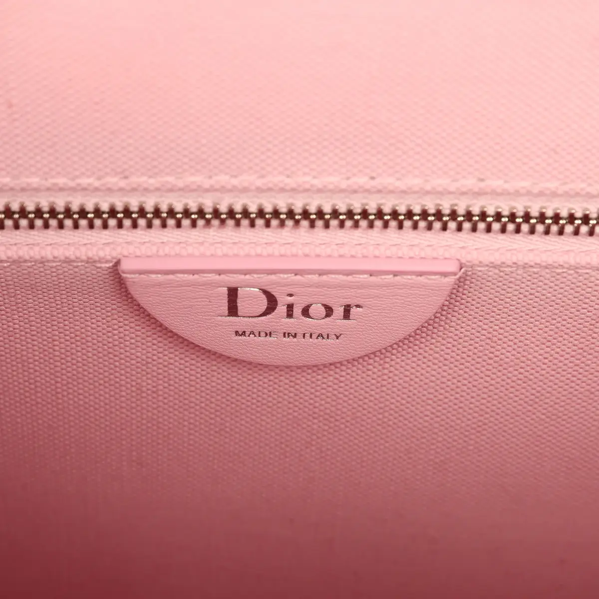 Dior Christian Dior Medium "Daisy Garden" Book Tote with Strap Pink, White, Multi Embroidered Canvas Silver Hardware | Thumbnail 8
