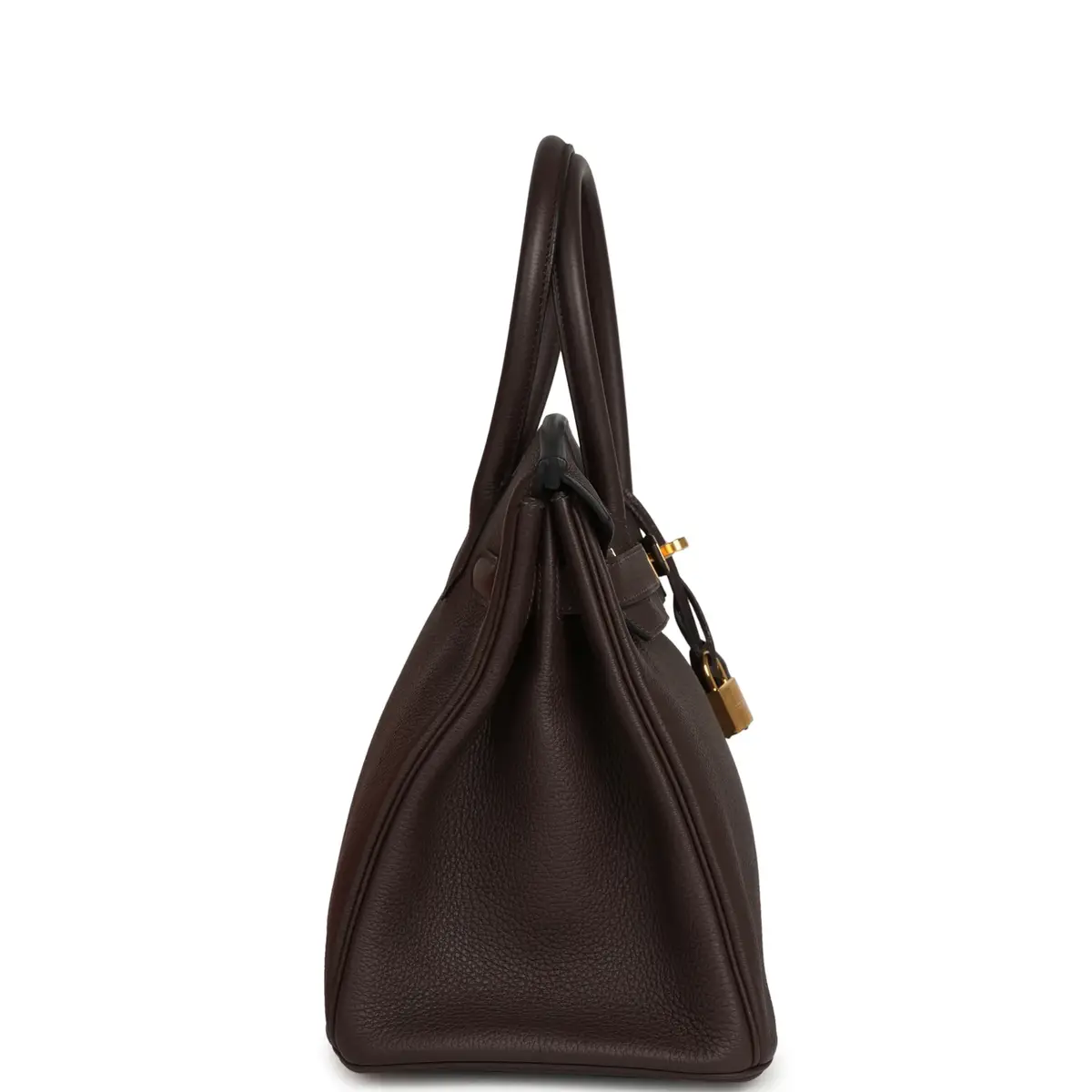 HERMÈS Hermes Birkin 30 Chocolate Togo Gold Hardware | Thumbnail 3