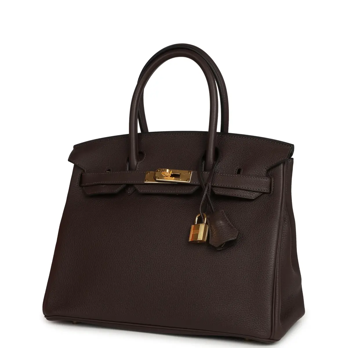 HERMÈS Hermes Birkin 30 Chocolate Togo Gold Hardware | Thumbnail 5