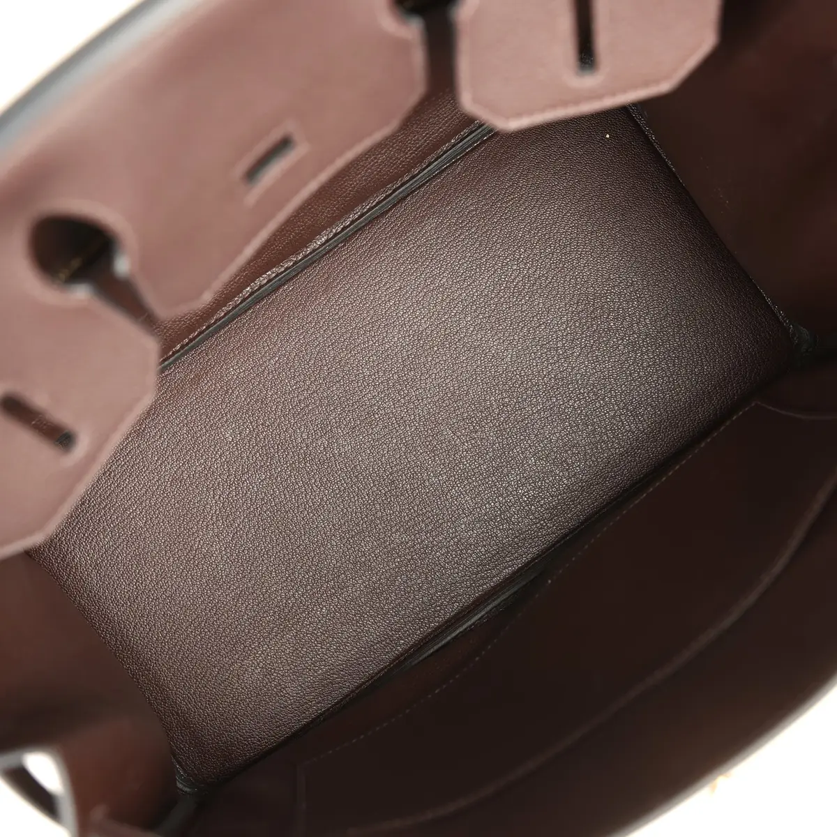 HERMÈS Hermes Birkin 30 Chocolate Togo Gold Hardware | Thumbnail 8