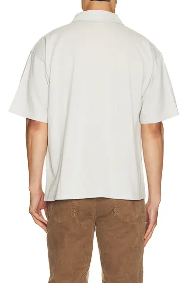 Frame Half Zip Pique Polo | Thumbnail 2 Frame Half Zip Pique Polo | Thumbnail 2