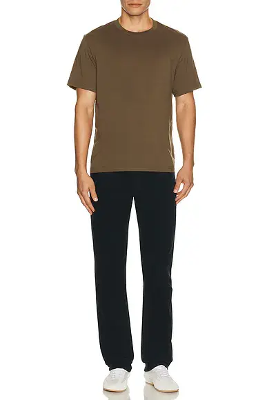 Frame Short Sleeve Light Cotton Tee | Thumbnail 3