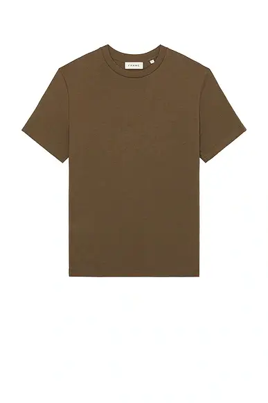 Frame Short Sleeve Light Cotton Tee | Thumbnail 4