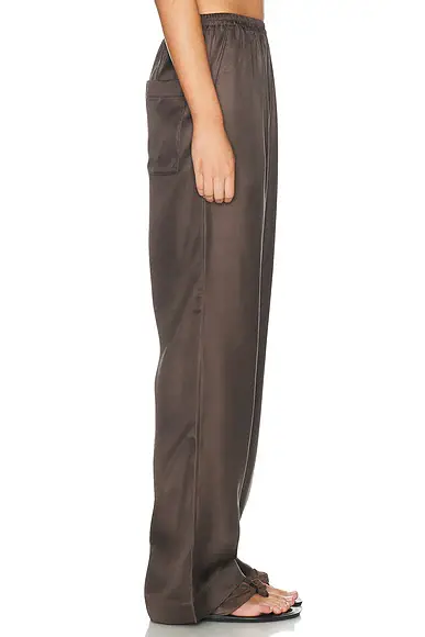 Loulou de Saison Alera Elasticated Wide Leg Pant | Thumbnail 4 Loulou de Saison Alera Elasticated Wide Leg Pant | Thumbnail 4