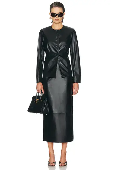 Loulou de Saison Inga High-Waisted Maxi Skirt | Thumbnail 5 Loulou de Saison Inga High-Waisted Maxi Skirt | Thumbnail 5