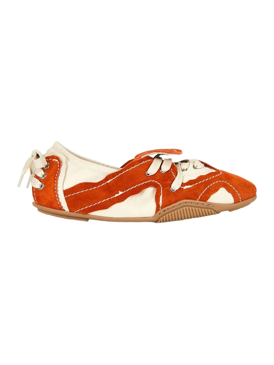 Acne Studios Bilaria Flap Suede Sneaker