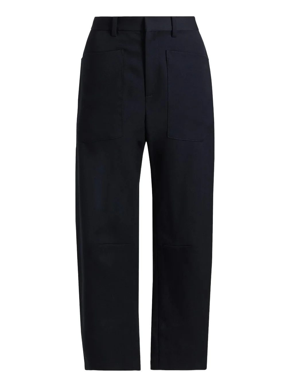 Women's Shon Wool Barrel-Leg Pants Women's Shon Wool Barrel-Leg Pants