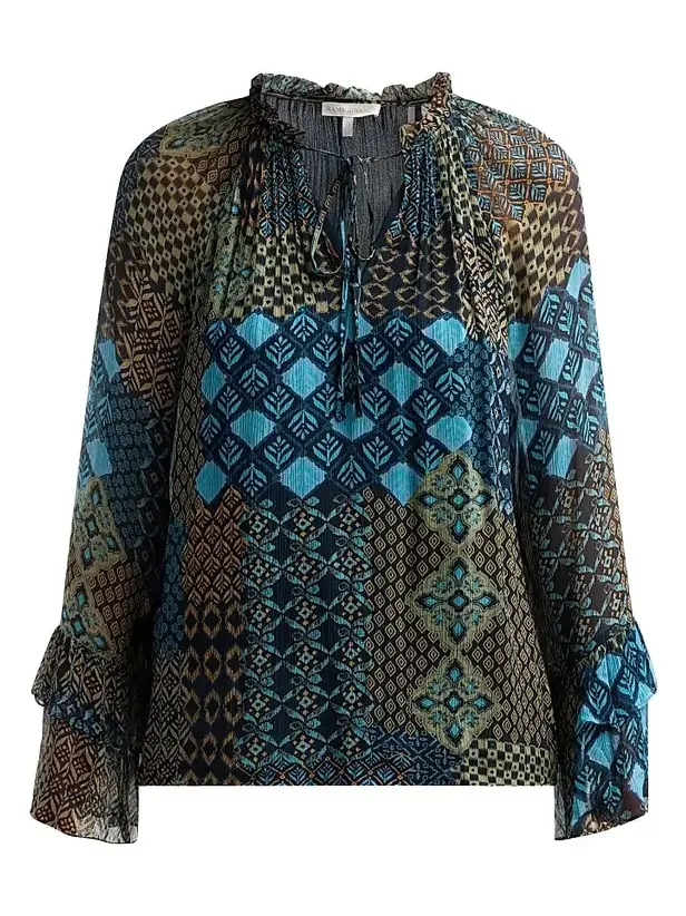 Women's Anya Multi-Print Blouse
