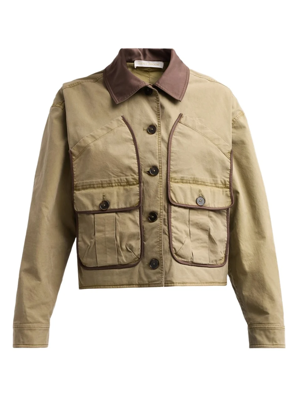 Ramy Brook Women's Izzy Contrast-Trim Jacket