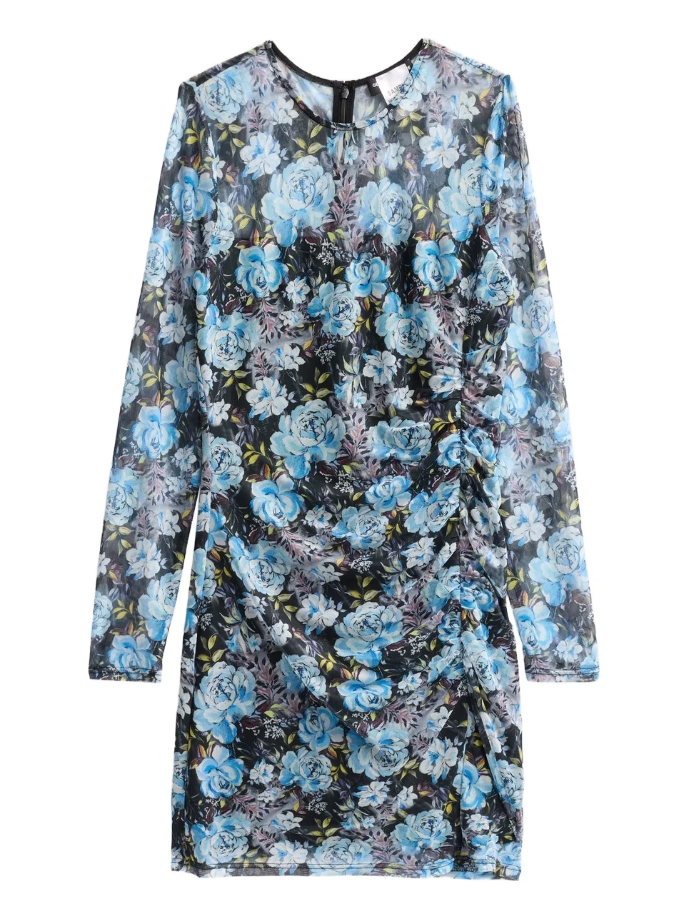 Generation Love Women's Agnese Floral Mesh Mini Dress