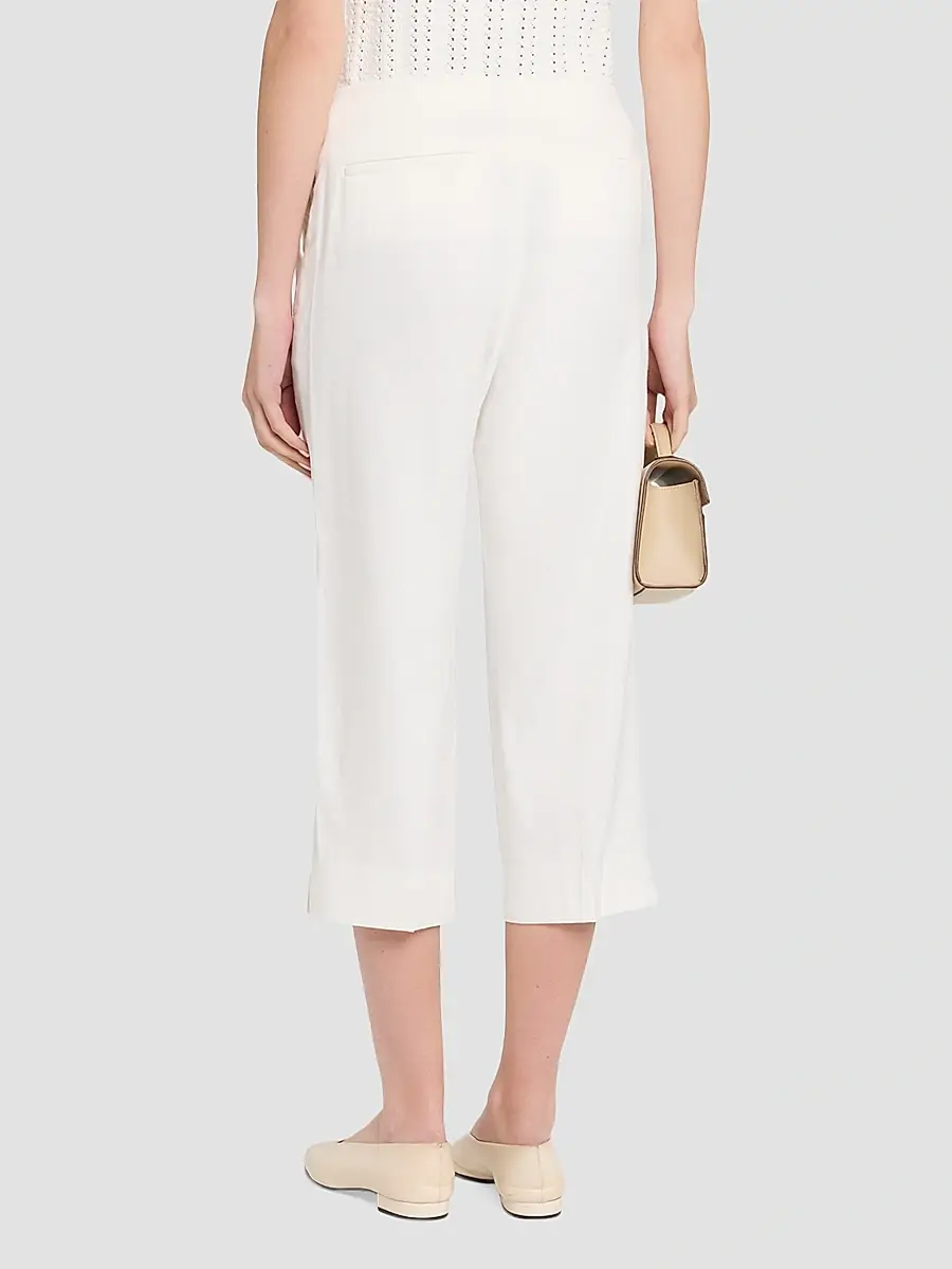 Theory Women's Linen-Blend Slit Capri Pants | Thumbnail 3 Theory Women's Linen-Blend Slit Capri Pants | Thumbnail 3