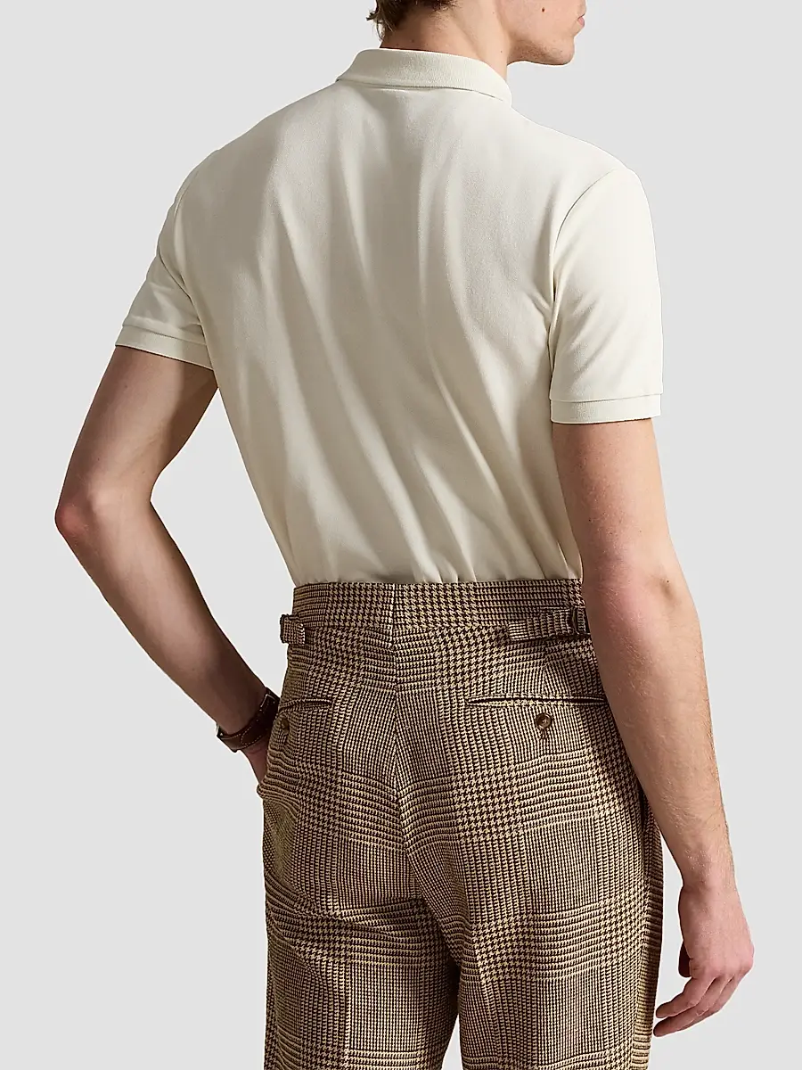 Polo Ralph Lauren Men's Cotton Mesh Polo Shirt | Thumbnail 3 Polo Ralph Lauren Men's Cotton Mesh Polo Shirt | Thumbnail 3