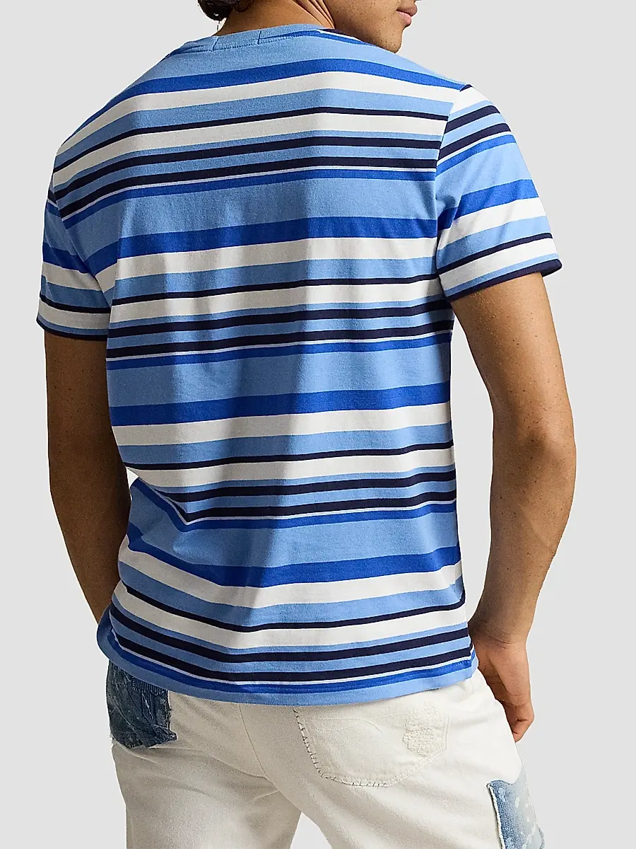 Polo Ralph Lauren Men's Striped Cotton T-Shirt | Thumbnail 3 Polo Ralph Lauren Men's Striped Cotton T-Shirt | Thumbnail 3