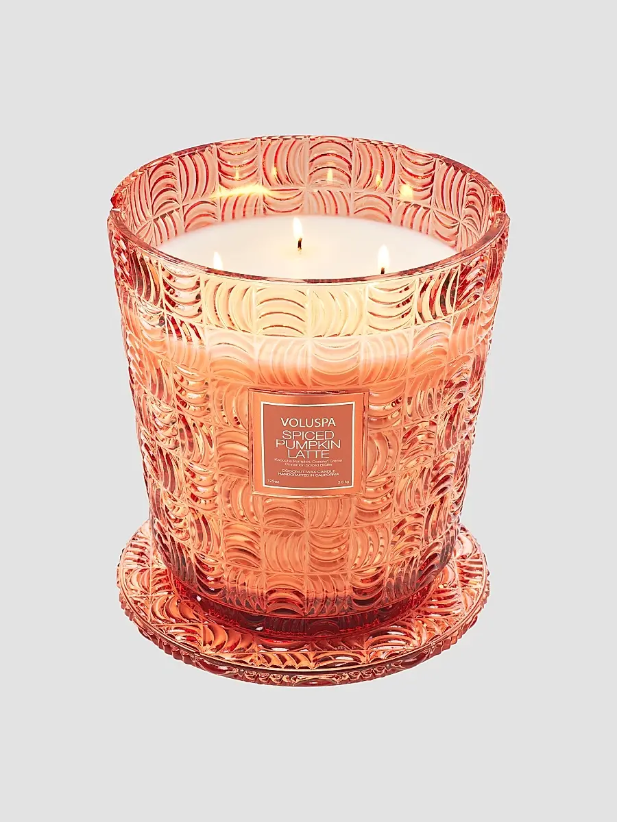 Voluspa Spiced Pumpkin Latte 5-Wick Hearth Candle | Thumbnail 2 Voluspa Spiced Pumpkin Latte 5-Wick Hearth Candle | Thumbnail 2