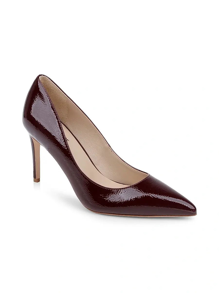 L'Agence Women's Maelle III 90MM Patent Leather Pumps | Thumbnail 2 L'Agence Women's Maelle III 90MM Patent Leather Pumps | Thumbnail 2