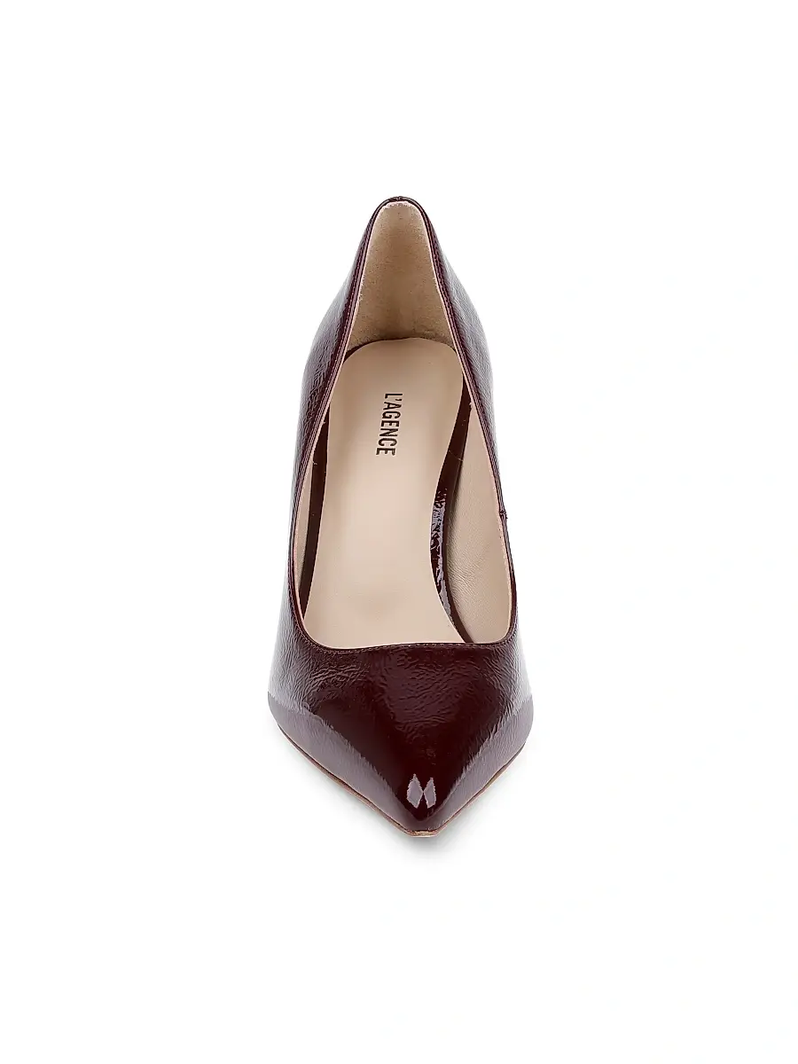 L'Agence Women's Maelle III 90MM Patent Leather Pumps | Thumbnail 4 L'Agence Women's Maelle III 90MM Patent Leather Pumps | Thumbnail 4