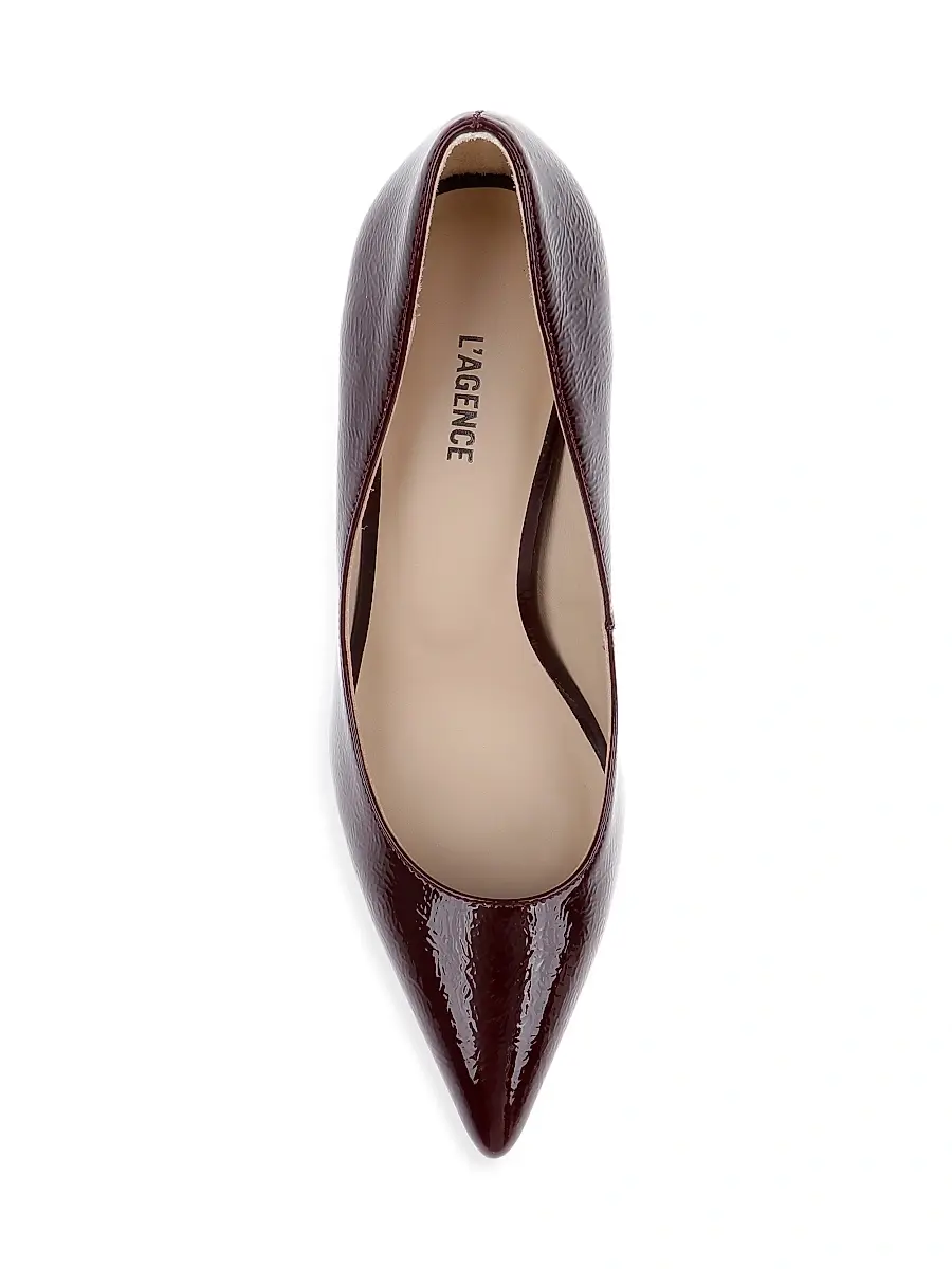L'Agence Women's Maelle III 90MM Patent Leather Pumps | Thumbnail 5 L'Agence Women's Maelle III 90MM Patent Leather Pumps | Thumbnail 5