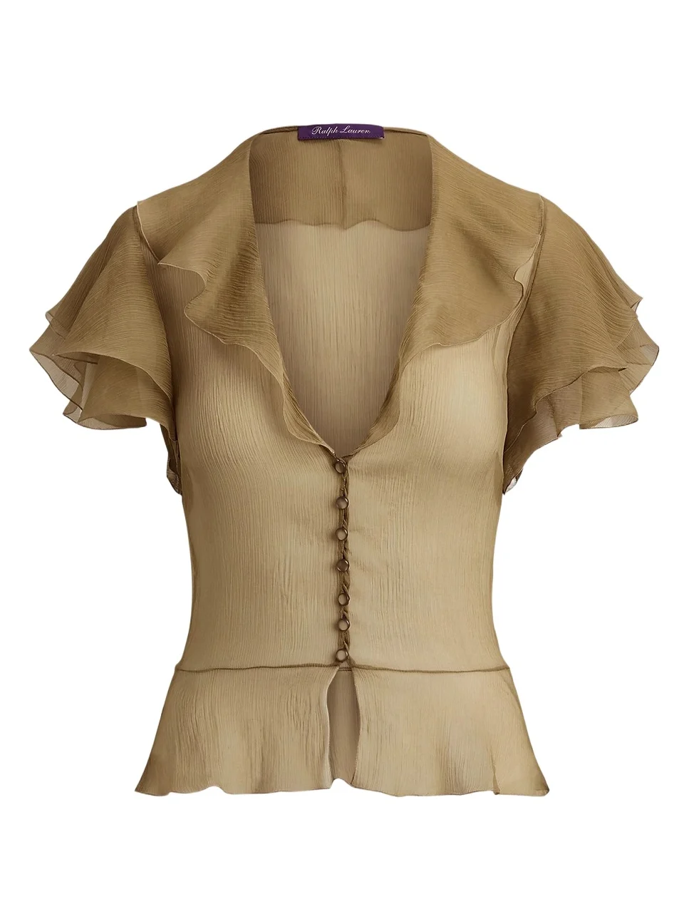Women's Kristina Crinkle Chiffon Blouse Women's Kristina Crinkle Chiffon Blouse