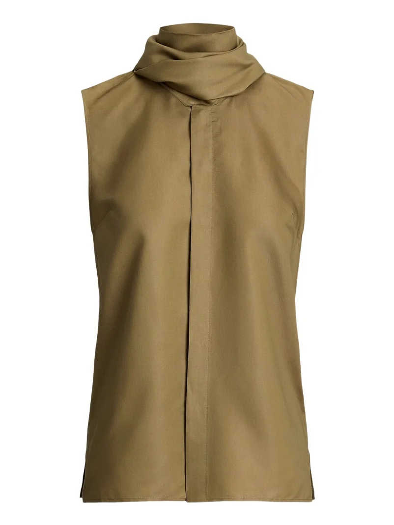 Ralph Lauren Collection Women's Gilmore Satin Taffeta Top