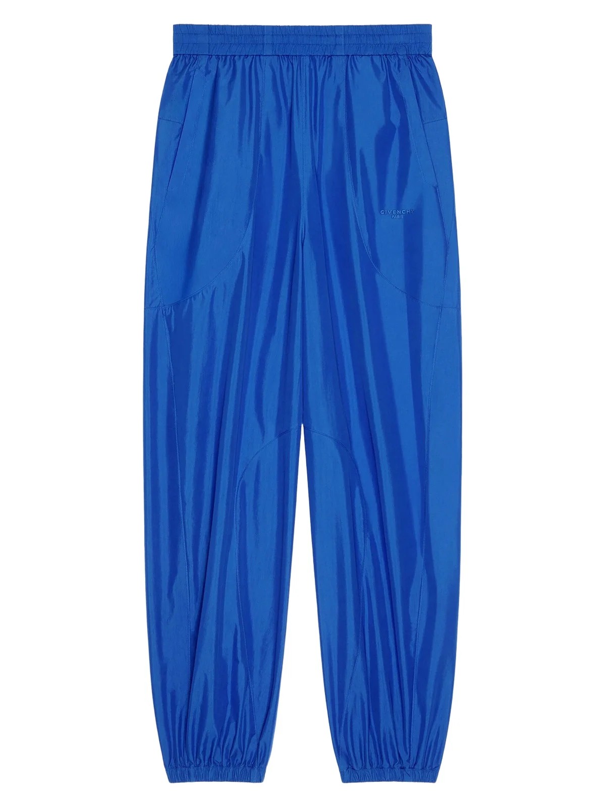 Givenchy Women's Cocoon Jogger Pants in Technical Cotton - Royal Blue