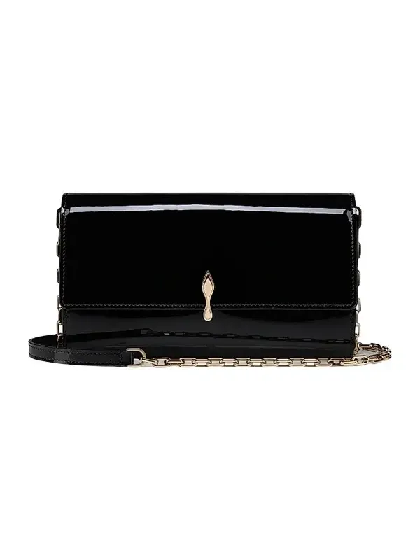 Women's Bettina Patent Leather Chain Wallet Women's Bettina Patent Leather Chain Wallet