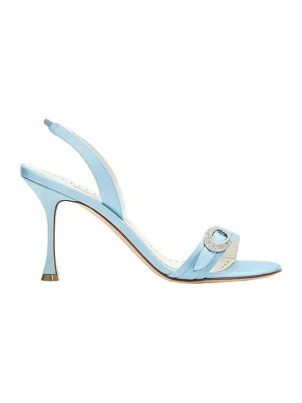 Women's Zutosan 90MM Satin Slingback Sandals