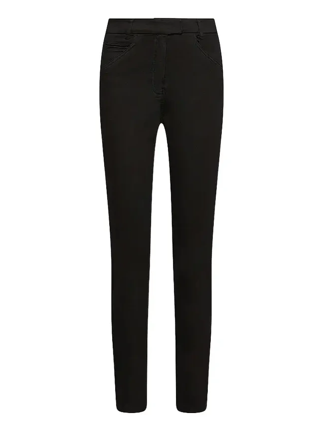 Women's Skinny Stretch Cotton Trousers