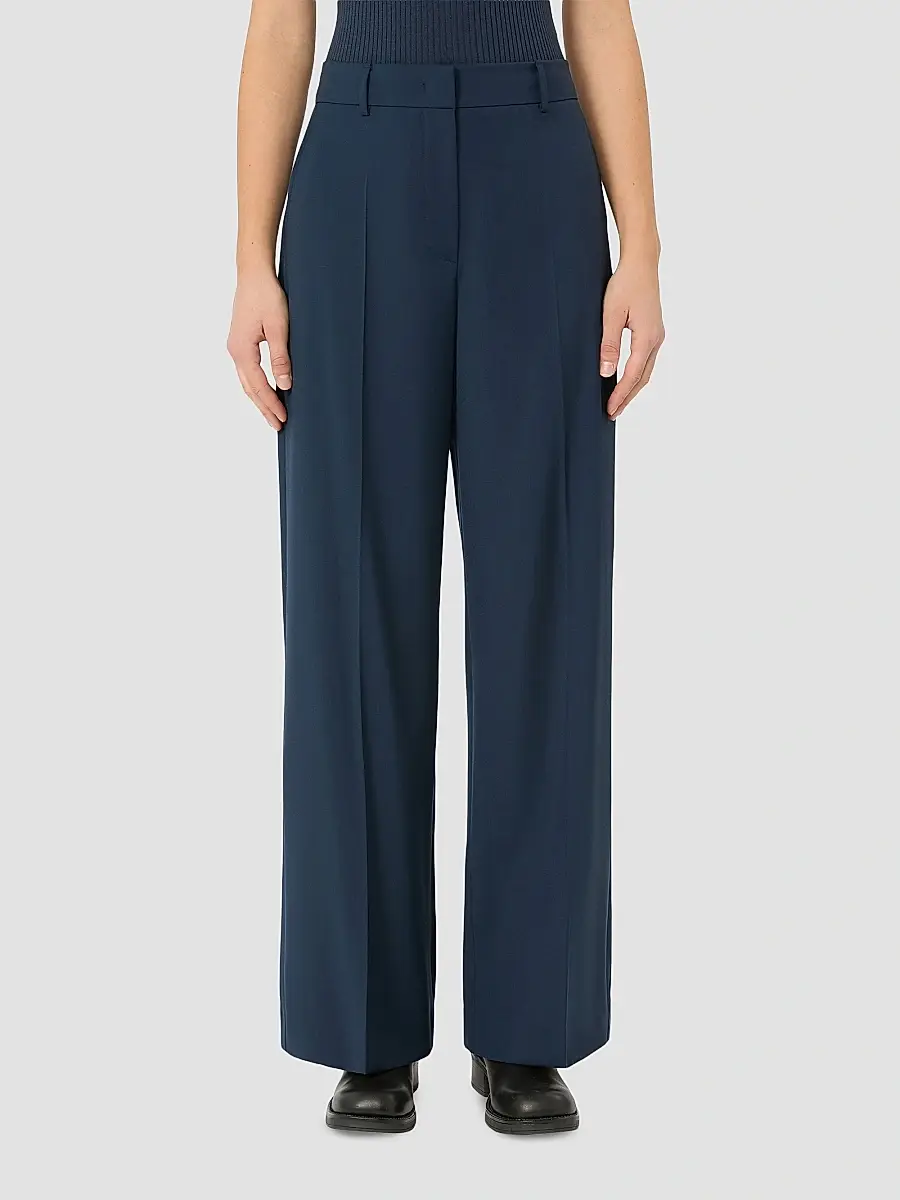Weekend Max Mara Women's Stretch Wool Palazzo Trousers | Thumbnail 3 Weekend Max Mara Women's Stretch Wool Palazzo Trousers | Thumbnail 3
