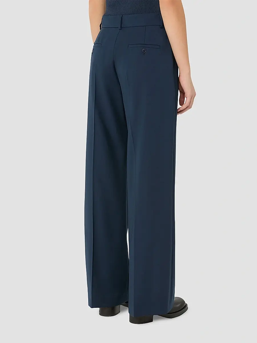 Weekend Max Mara Women's Stretch Wool Palazzo Trousers | Thumbnail 4 Weekend Max Mara Women's Stretch Wool Palazzo Trousers | Thumbnail 4