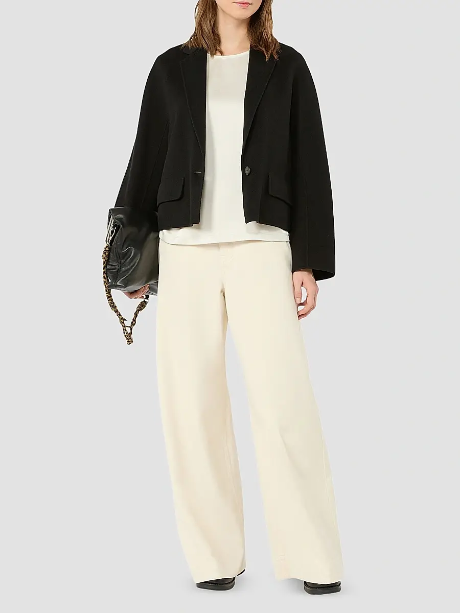 Weekend Max Mara Women's Satin Crew Neck T-Shirt | Thumbnail 2