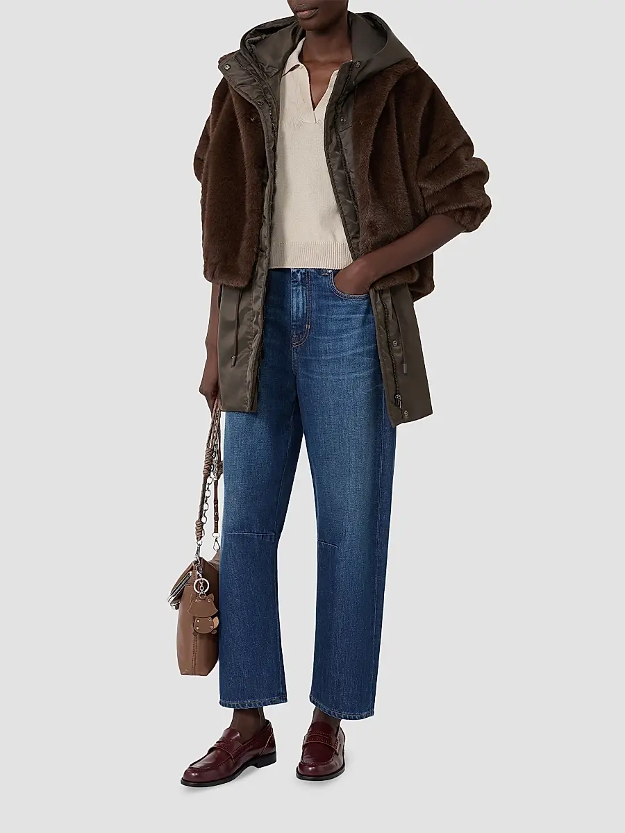 Weekend Max Mara Women's Fluffy Textured Short Jacket | Thumbnail 2 Weekend Max Mara Women's Fluffy Textured Short Jacket | Thumbnail 2
