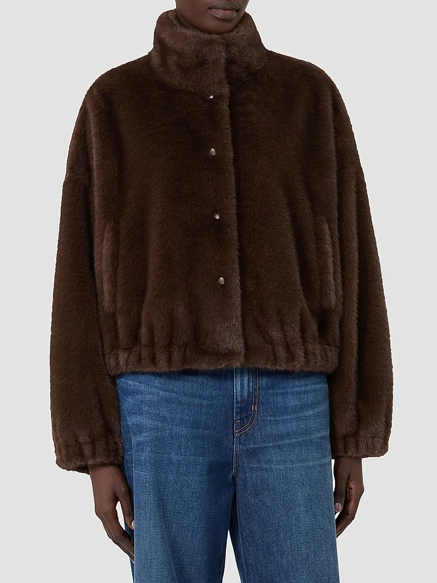 Weekend Max Mara Women's Fluffy Textured Short Jacket | Thumbnail 3 Weekend Max Mara Women's Fluffy Textured Short Jacket | Thumbnail 3