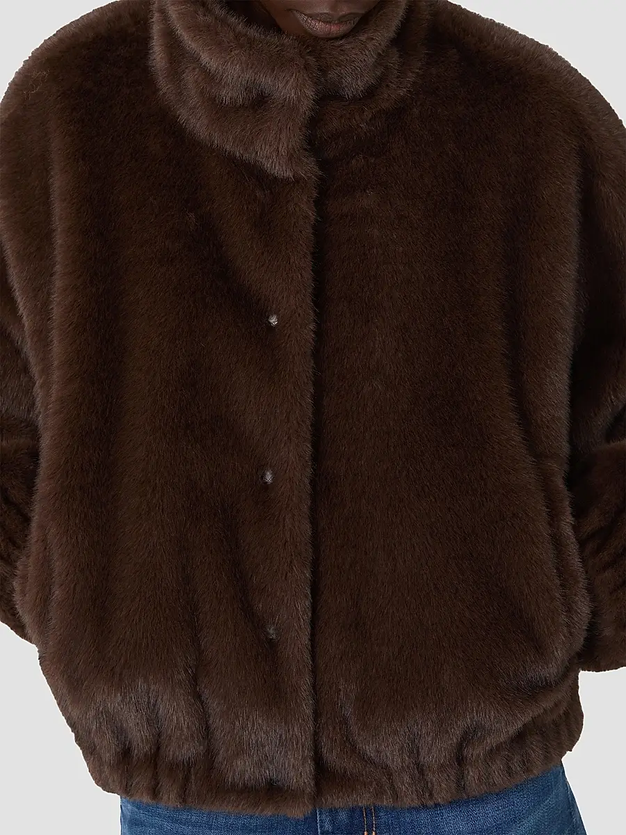Weekend Max Mara Women's Fluffy Textured Short Jacket | Thumbnail 6 Weekend Max Mara Women's Fluffy Textured Short Jacket | Thumbnail 6