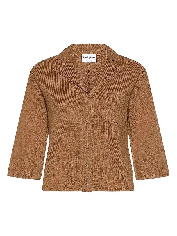 Women's Boxy Cashmere and Wool Shirt Jacket Women's Boxy Cashmere and Wool Shirt Jacket