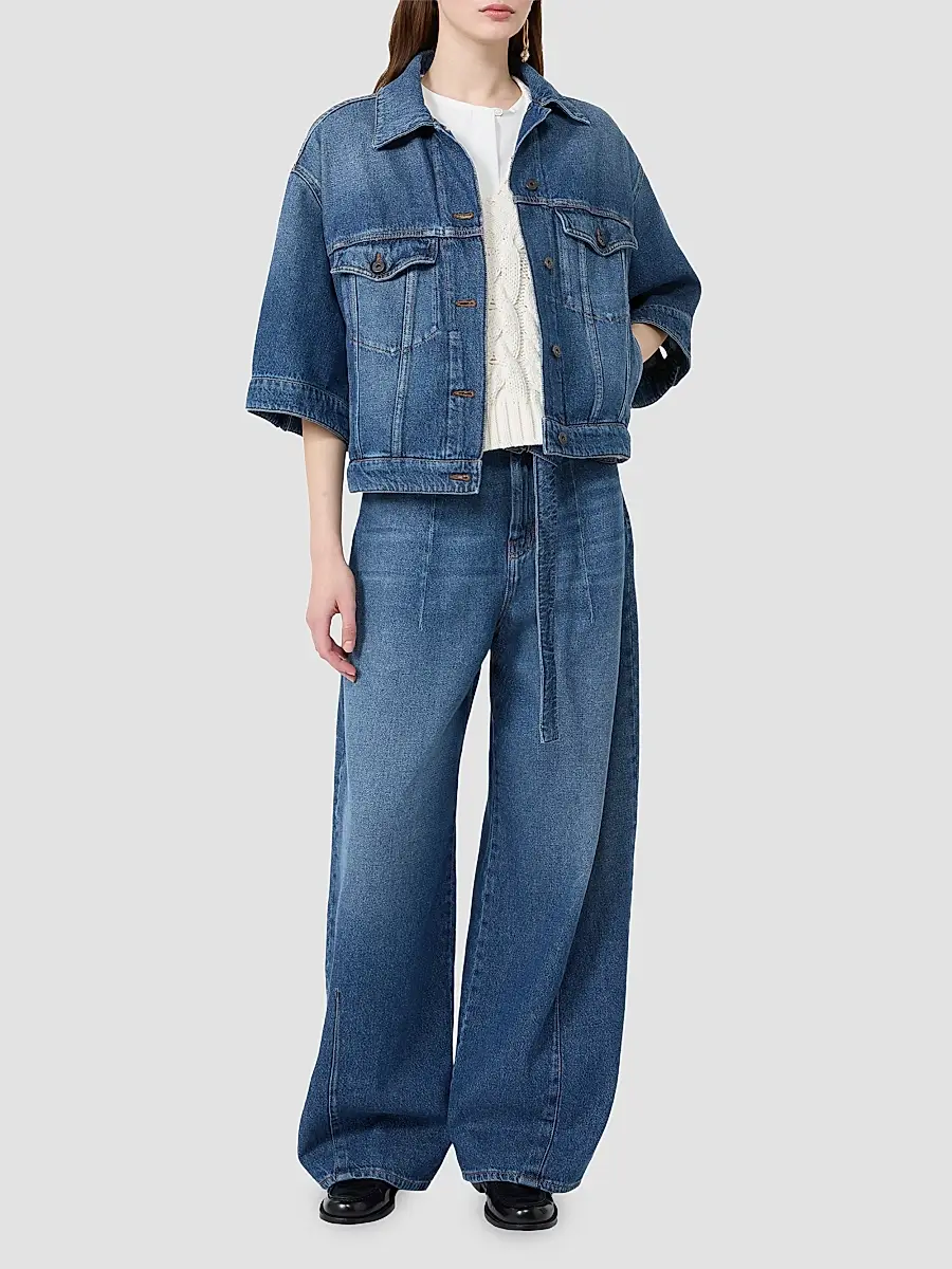 Weekend Max Mara Women's Cotton Denim Jacket | Thumbnail 2 Weekend Max Mara Women's Cotton Denim Jacket | Thumbnail 2