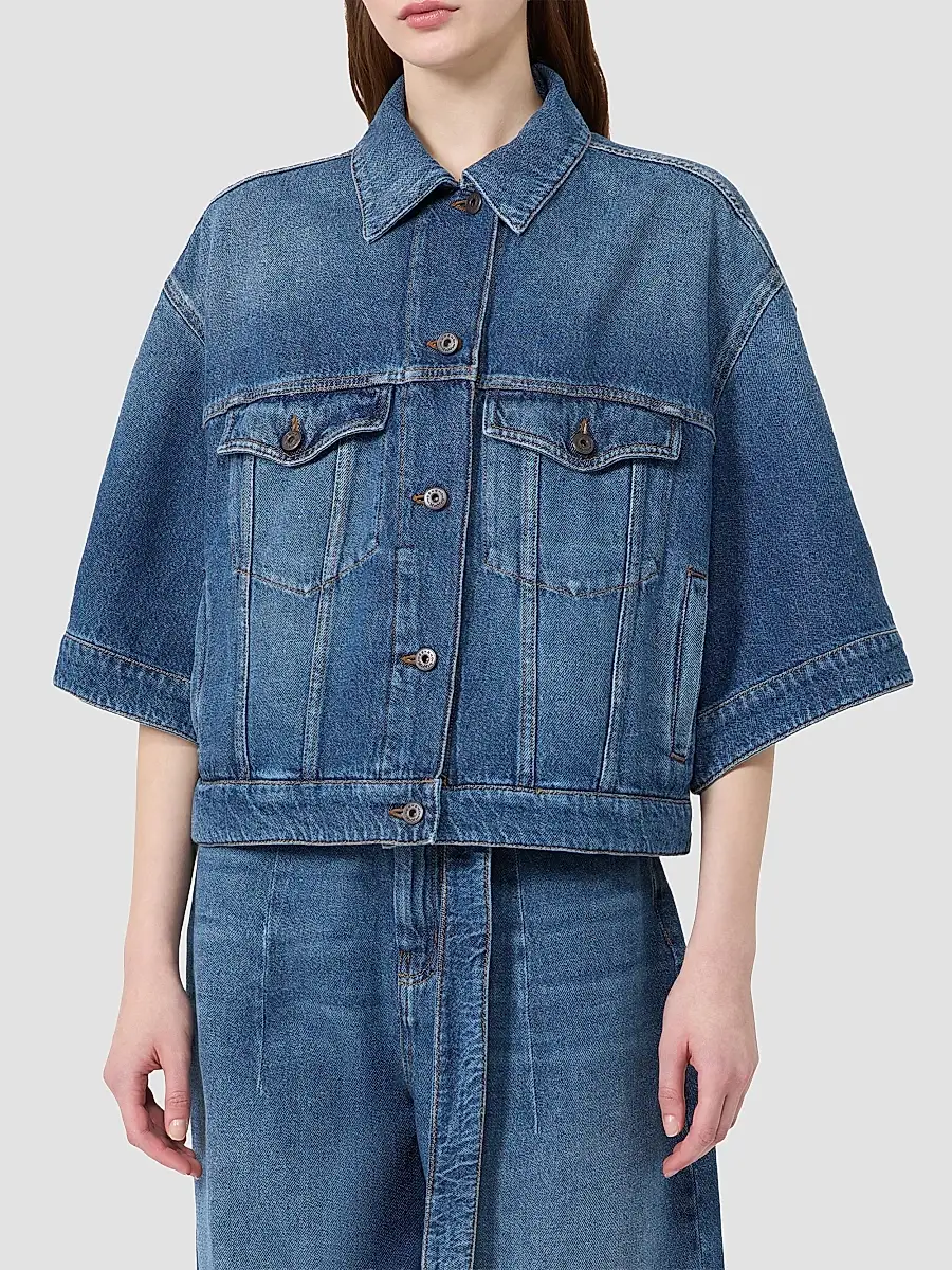 Weekend Max Mara Women's Cotton Denim Jacket | Thumbnail 3 Weekend Max Mara Women's Cotton Denim Jacket | Thumbnail 3