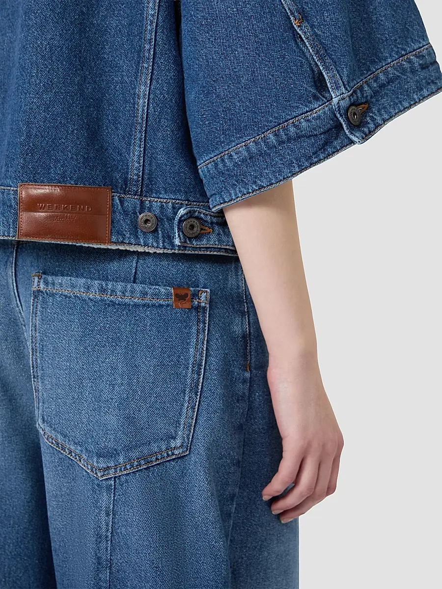 Weekend Max Mara Women's Cotton Denim Jacket | Thumbnail 7 Weekend Max Mara Women's Cotton Denim Jacket | Thumbnail 7