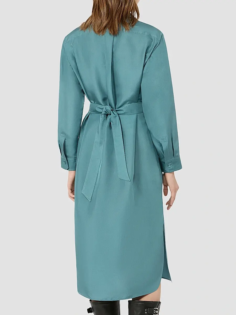 Weekend Max Mara Women's Silk Shirt Dress | Thumbnail 4 Weekend Max Mara Women's Silk Shirt Dress | Thumbnail 4