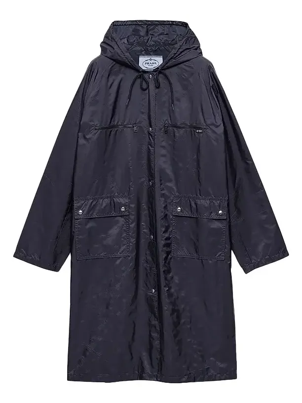 Prada Women's Lightweight Nylon Raincoat