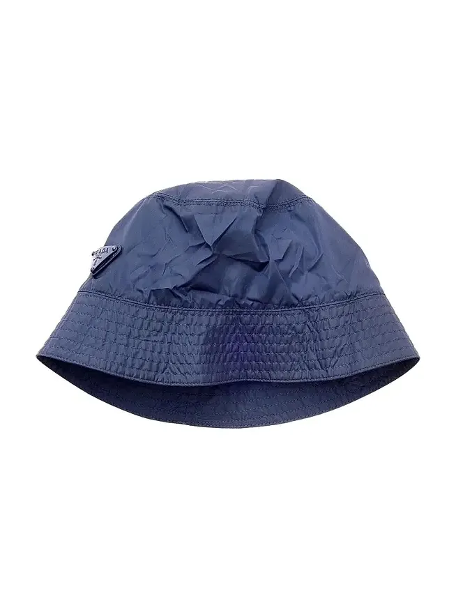 Prada Women's Foldable Nylon Bucket Hat