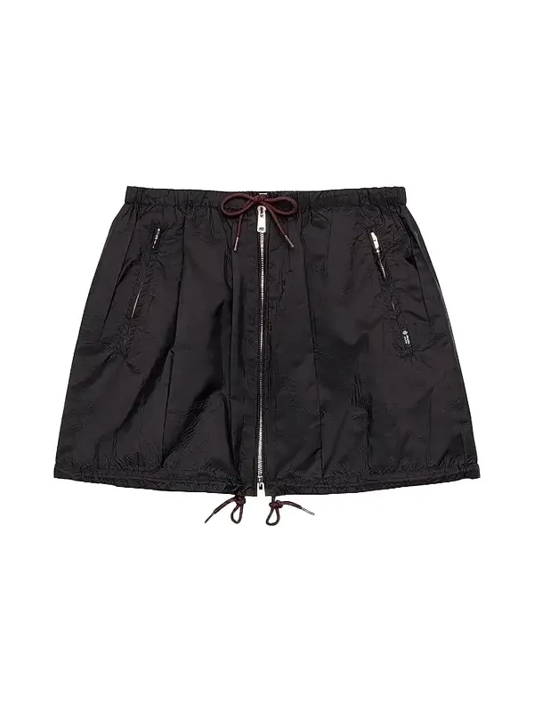 Women's Lightweight Nylon Mini-Skirt Women's Lightweight Nylon Mini-Skirt