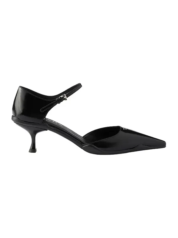 Women's Brushed Leather D'Orsay Pumps
