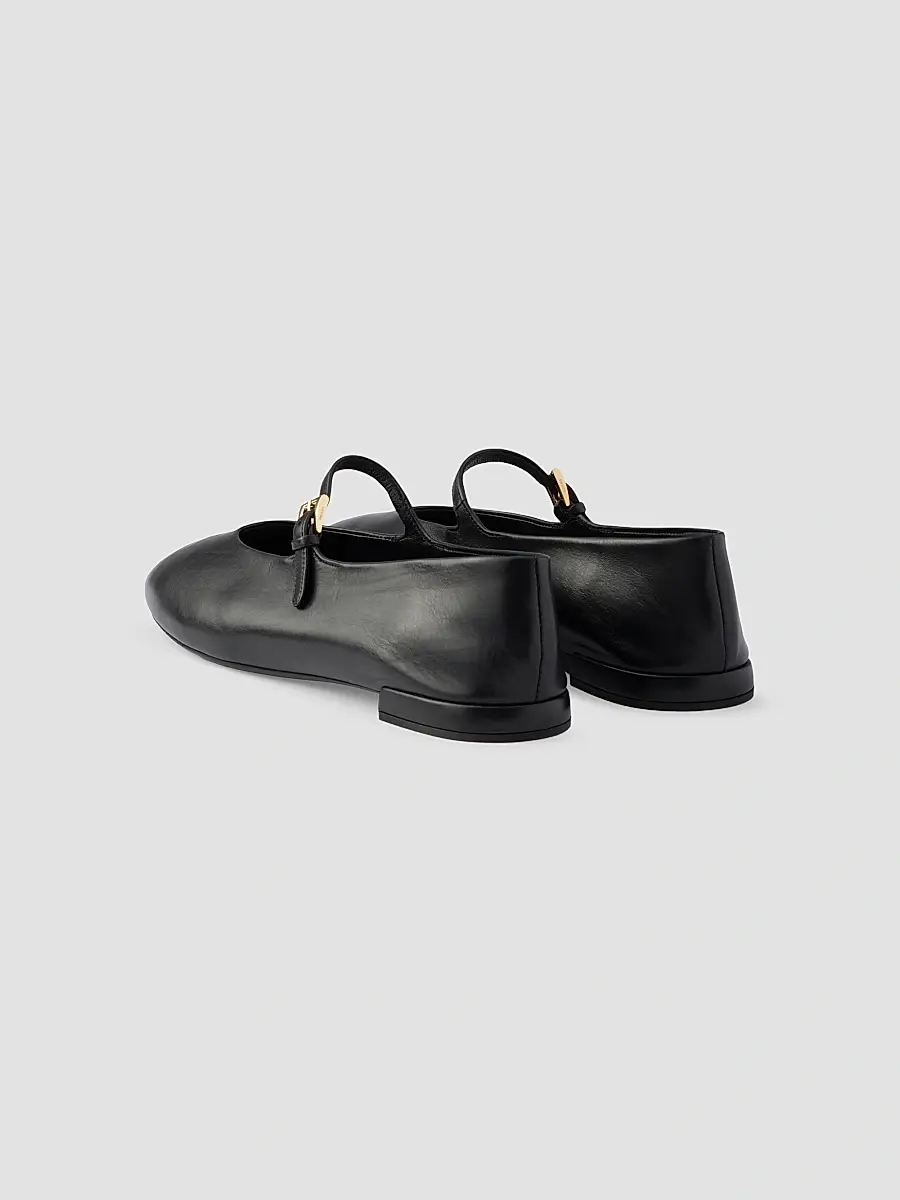 Prada Women's Leather Ballerinas | Thumbnail 3