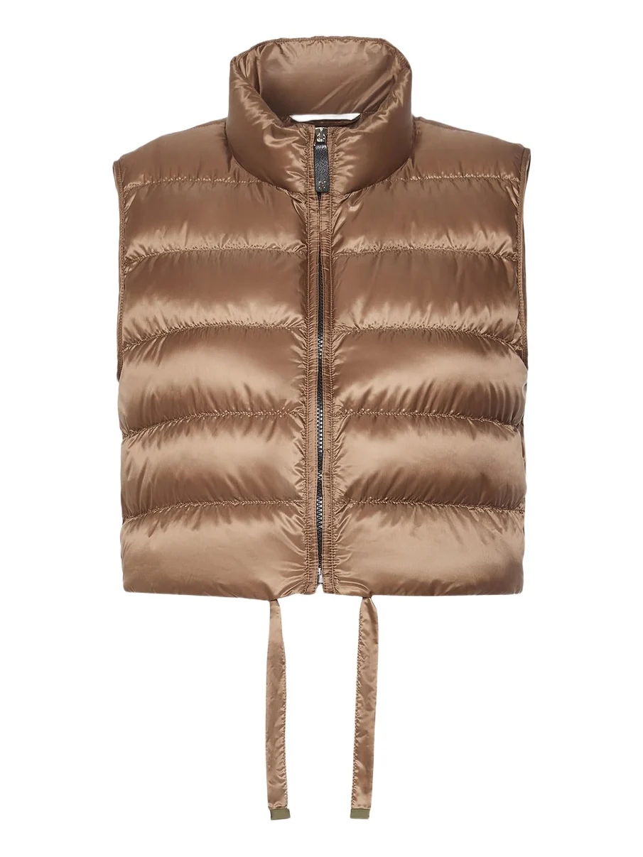Max Mara Women's Water Repellent Padded Cropped Gilet