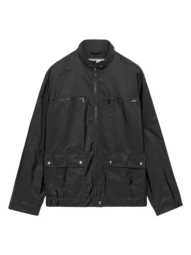 Prada Women's Lightweight Nylon Blouson Jacket