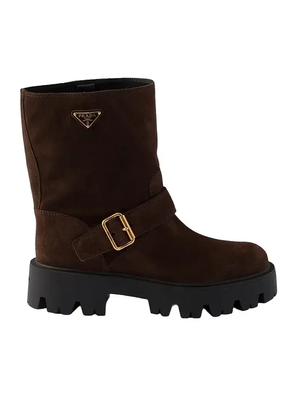 Prada Women's Suede Boots