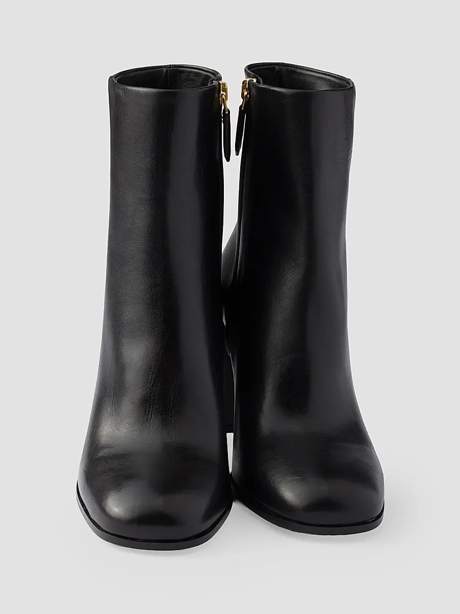 Prada Women's Leather Booties | Thumbnail 4